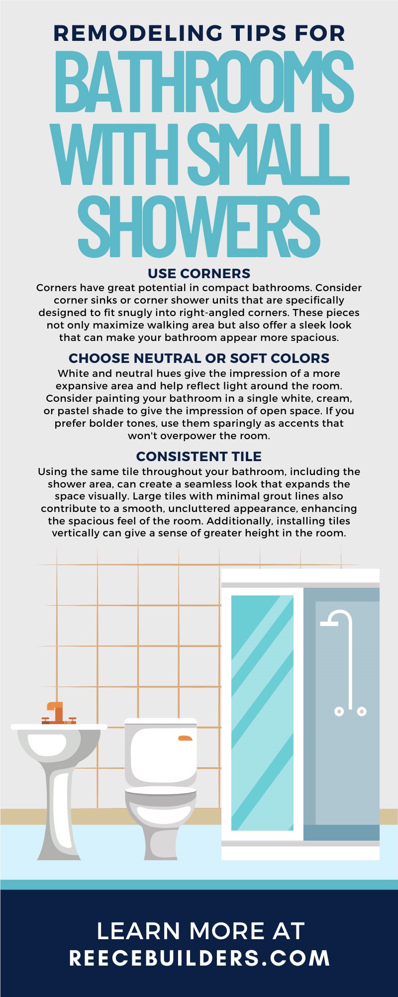 Remodeling Tips for Bathrooms With Small Showers