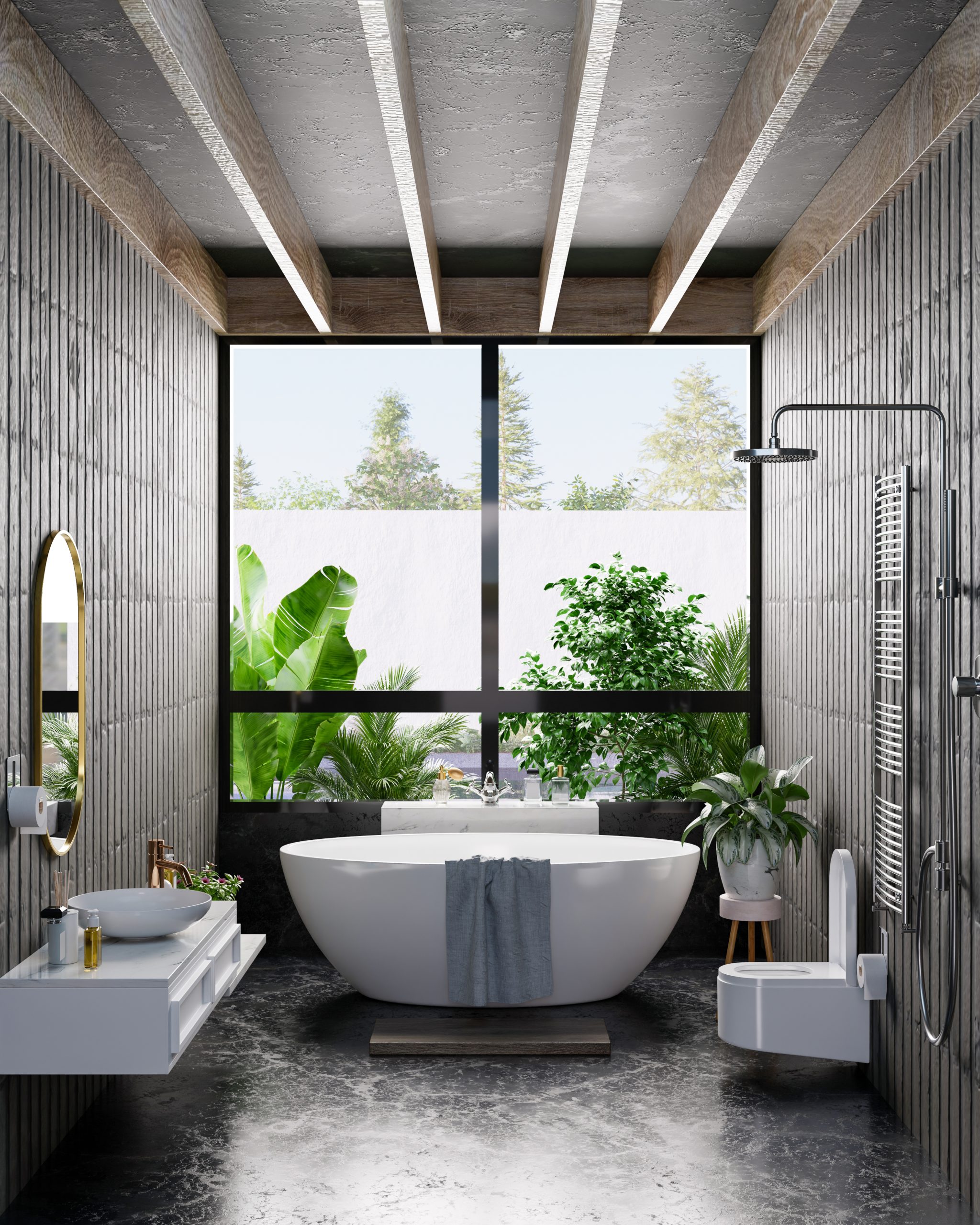 Non-Wet Area Bathroom Remodeling Hero Background
