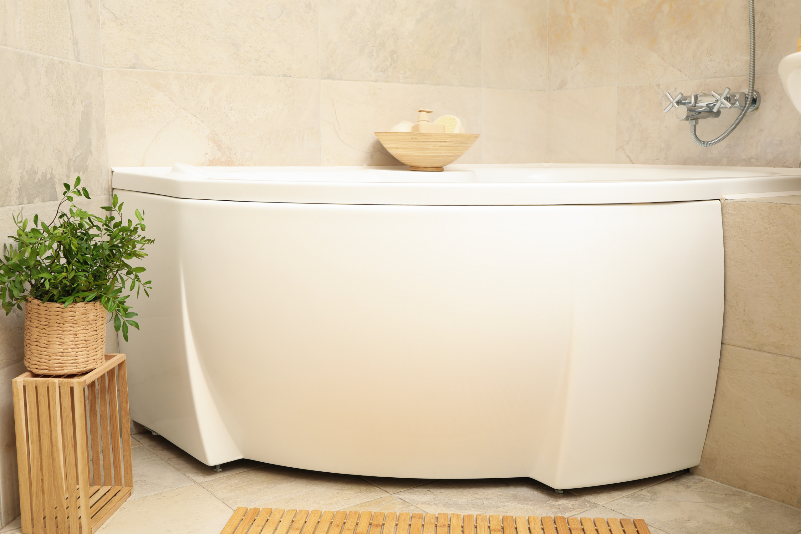 Corner Bath System Style