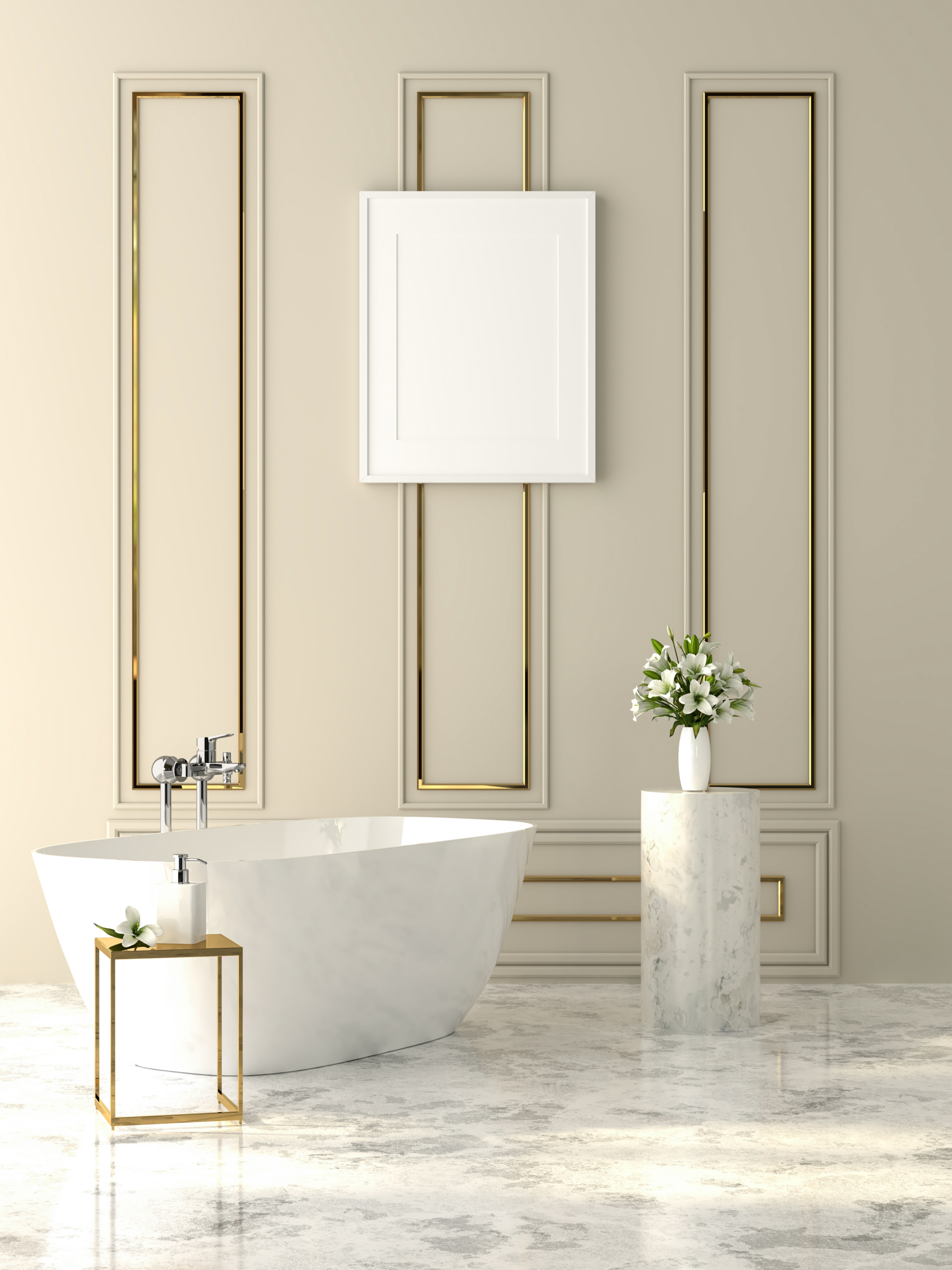 Custom Acrylic Wall Surrounds Style